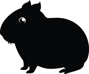 Funny pink cartoon piggy bank vector illustration of a cute farm animal