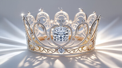 large intricately designed sparkling ai genrative