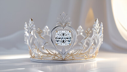 large intricately designed sparkling ai genrative