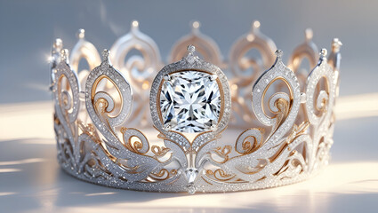 large intricately designed sparkling ai genrative