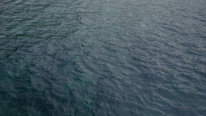 indian ocean surface form a boat