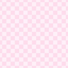 Soft pink checkered pattern with pastel tones. Perfect for backgrounds, fabrics, cute stationery, and girly aesthetic designs.