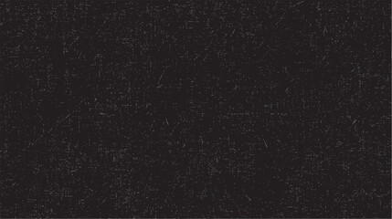 Dark vintage grunge texture with fine scratches and noise. Seamless black background design with rough distressed surface detail.