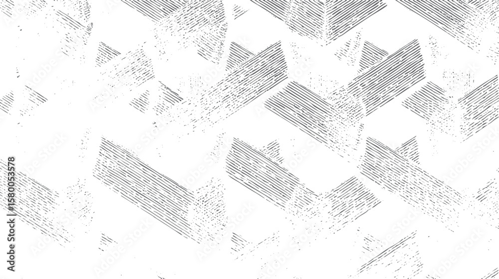Poster distressed chevron halftone texture background. grunge diagonal lines pattern with abstract worn loo