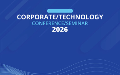 Backdrop Background Banner Corporate Technology Conference Seminar, Abstract Teal and Blue Background with Geometric Shapes and Waves, Abstract geometric shapes with a blue gradient, Abstract blue 