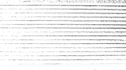 Fototapeta premium Horizontal grunge lines distressed texture. Rough hand drawn stripe pattern overlay. Vintage scratch stroke background design.