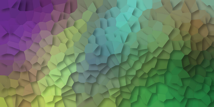 Abstract voronoi pattern with gradient colors and texture design for modern backgrounds and graphic applications