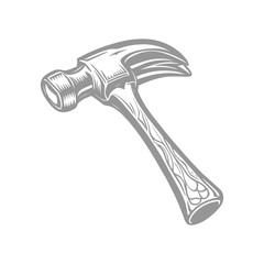 Hammer Design Hand-drawn Illustration