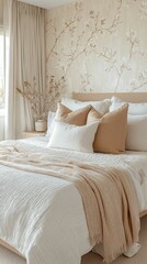 Cozy and Elegant Bedroom with Neutral Tones