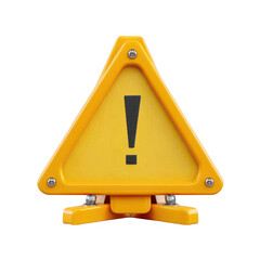 Yellow triangle warning sign with exclamation mark (3)