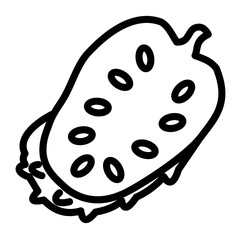 soursop icon design