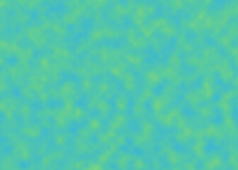 Abstract teal and yellow blurry cloud like texture background