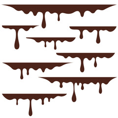 melting caramel elements