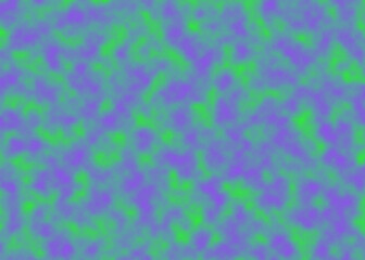 Abstract blend of vibrant purple and bright green swirling colors