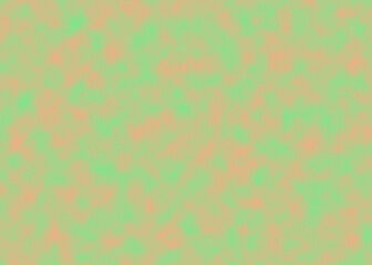 Soft mint green and peach abstract blended color background pattern