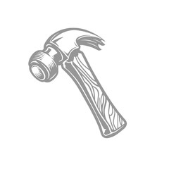 Hammer Design Hand-drawn Illustration