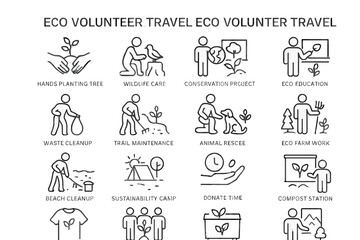 Eco volunteer activities: hands-on conservation projects and wildlife care