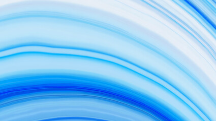 Flowing abstract blue and white waves image