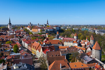 City of Tallinn in Estonia