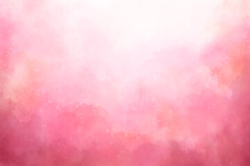 Abstract pink watercolor background with space for text. Romantic feminine pink aquarelle backdrop for fashion, banner, ads, website, poster, cover design