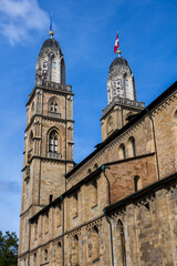 Grossmunster Church In Zurich, Switzerland