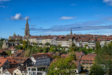 City of Bern Skyline in Switzerland