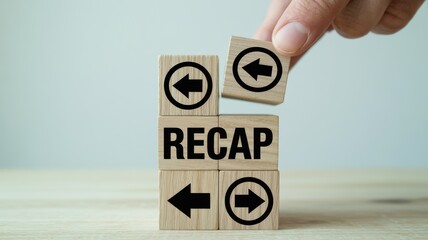 Conceptual Recap Strategy Building Success with Block Arrows, a Dynamic Overview