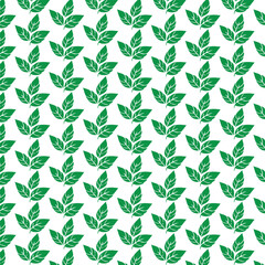 seamless pattern with leaves