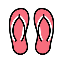 Flip Flop Vector Icon