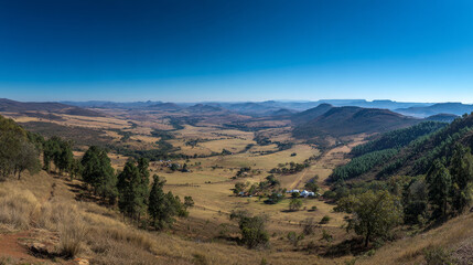 Panoramic view of the landscape
