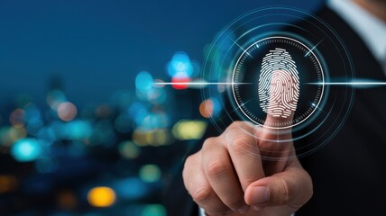 Fingerprint Authentication A Secure Digital Identity Verification System for Modern Technology