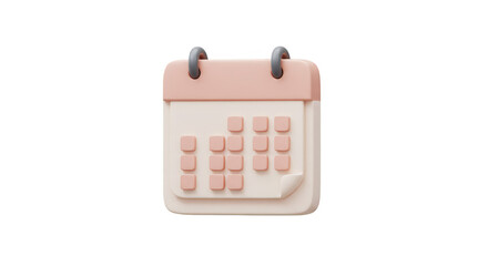 3d Calendar Date Event Month Planning Reminder With Transparent Background