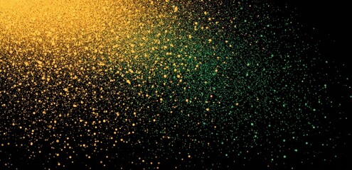 Abstract glitter explosion