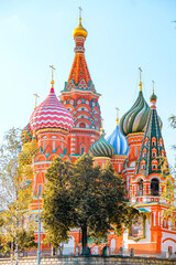 Fototapeta premium Moscow: Modernity, history, and Soviet grandeur.