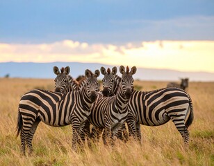 Zebry w rytmie czerni i bieli – abstrakcyjna kompozycja