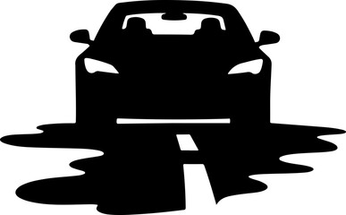 Obraz premium vector illustration of a car, car, auto, automobile, vehicle, transport, transportation, fast, sports, classic, road, drive, speed, luxury, vector, design, wheel, sport, driving, model, race, toy, car