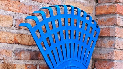 Rake for clear fallen leaves.