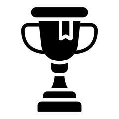 Winning Trophy Solid icon