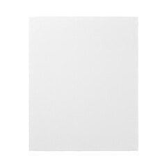 Fototapeta premium Clean White Paper Sheet Texture for Background Card Design Template