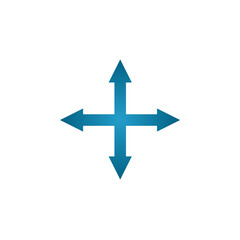 Four side arrow