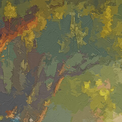 Various oil paintings, flowers, roses, peonies, plum blossoms, deer waterfalls, fish, tulips, scenic lakes, birds, forests