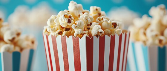 DIY movie night with a handmade wooden ticket booth and popcorn station