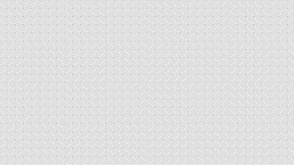 Seamless pattern featuring concentric circles arranged in a repeating geometric design element