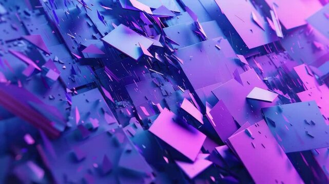 Colorful glitchy digital art with neon lights and pixelation effects, suitable for techno, electronic or cyberpunk themes.