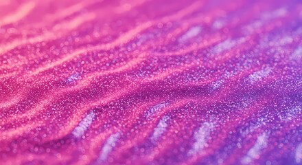 Pink - Purple Wave Glitter Background