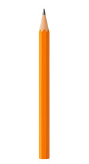 Illustration of Yellow Wooden Pencil Isolated on Transparent Background