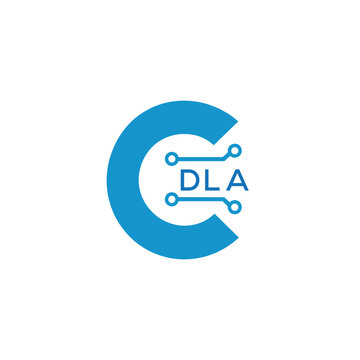 Classic Shield Logo with Stars and DLA Letters &ndash; Premium Badge or Security Brand Identity. DLA Letter Logo.
