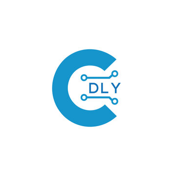 Classic Shield Logo with Stars and DLY Letters &ndash; Premium Badge or Security Brand Identity. DLY Letter Logo.
