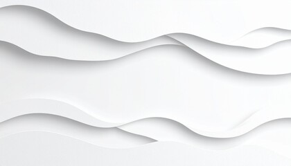 white abstract background with smooth curves and soft gradients, creating a clean and elegant visual style. Ideal for modern presentations, branding, websites, and product mockups