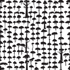 Tree silhouette Vector | Minimalist & Trendy Tree Silhouette Design | Unique & Stylish Tree Artwork for Vector design	
